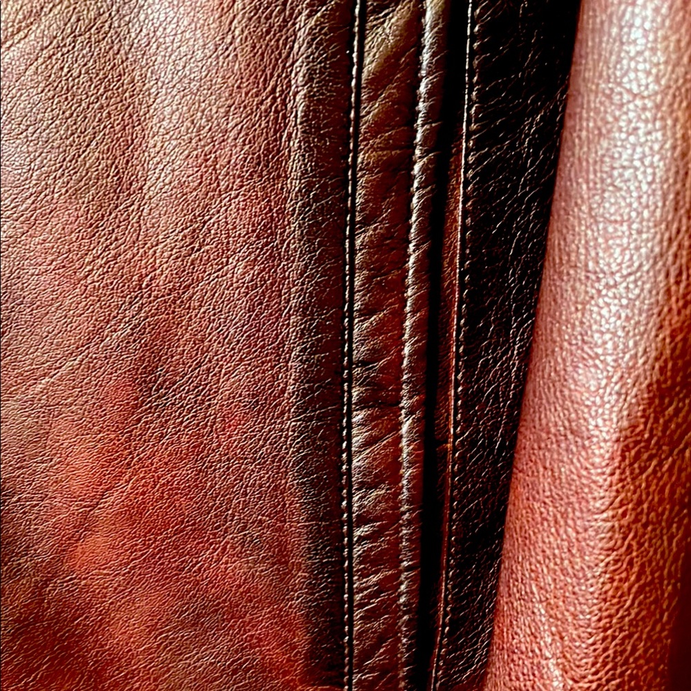 Rich Brown Genuine Leather